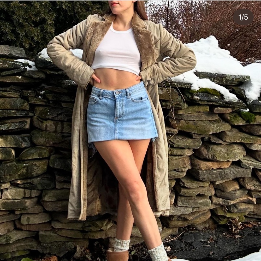 Baby phat penny lane fur jacket